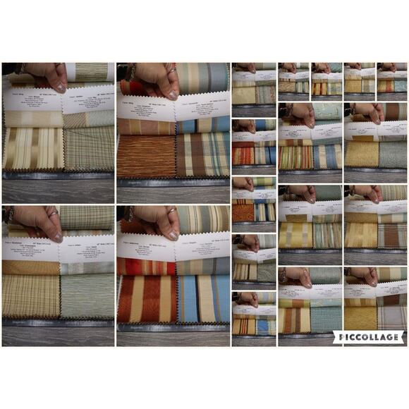 Michaels Textiles Ensembles Wovens Jacquard Plaid Stripes Timeless Fabric Craft - Picture 5 of 6